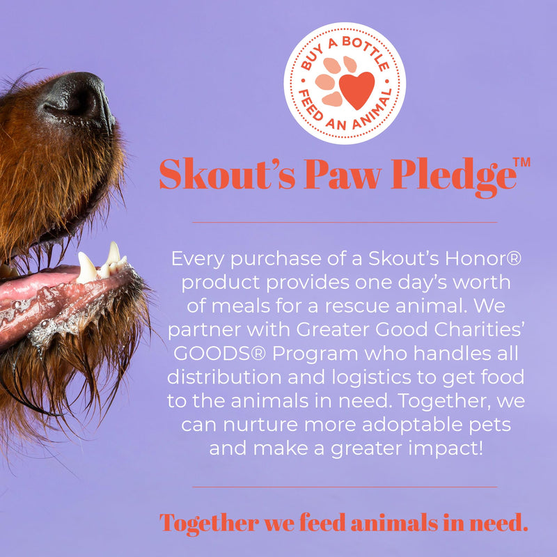 SKOUT'S HONOR Pet Dental Wipes - Fights Plaque and Tartar, Freshens Breath Fast, No Brushing Required, 50 Sheets Dental Wipes- Flavorless - PawsPlanet Australia