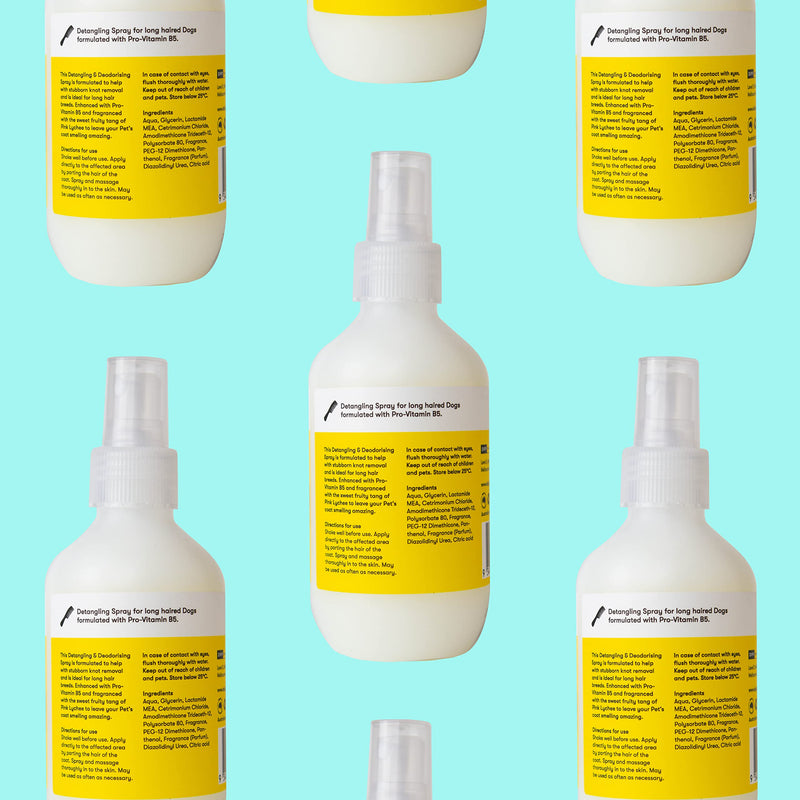 Detangling Spray Dematting, Detangler Spray For Dogs - 200ml (bundle of 2) - PawsPlanet Australia
