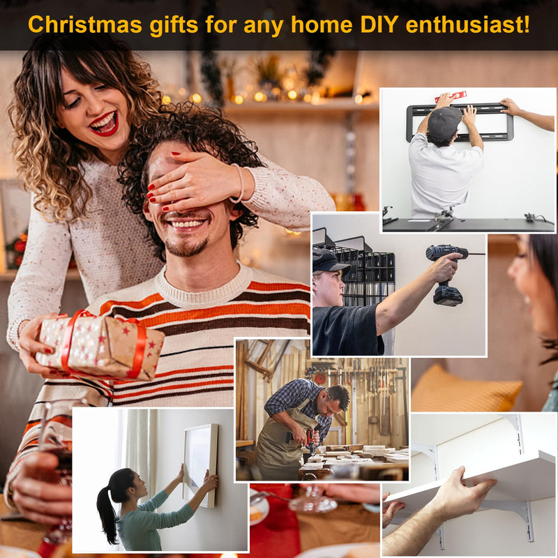 Stud Finder Wall Scanner - 5 in 1 Stud Finder Tool w/Smart Chip and HD LCD Display, Stud Detector Beam Finders for the Center and Edge of Wood AC Wire Metal Studs Joist Pipe (black Seaweed)