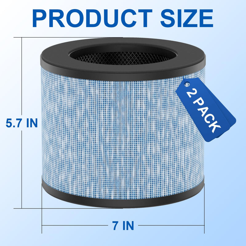 F100 HEPA Filter Replacement for Instant AP100 Small Air Puri-fier