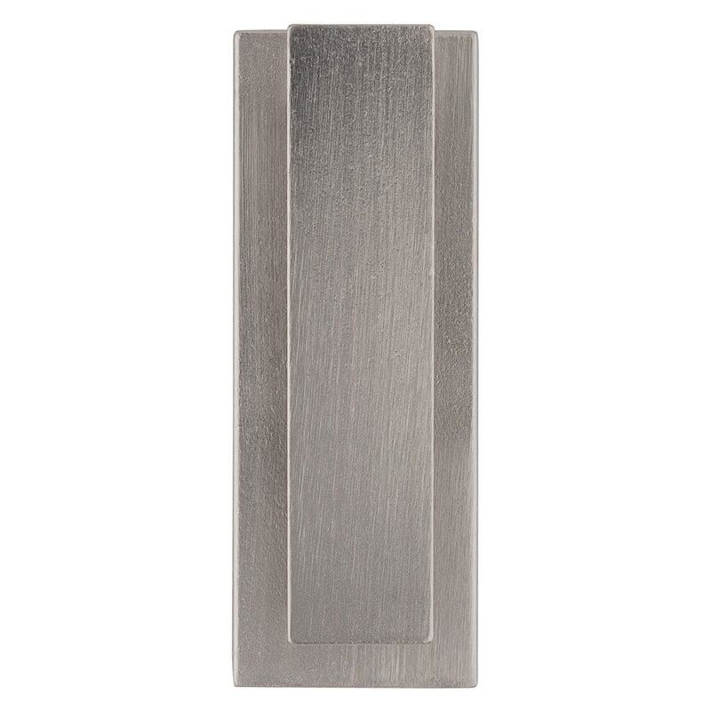 National Hardware N336-704 Reed Door Knocker, 4-3/4", Satin Nickel