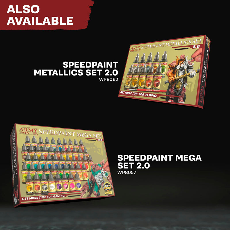 The Army Painter, Speedpaint 2.0 Starter Set, 10 x 18 ml Acrylic Paints (Hobby Starter Bundle) Hobby Starter Bundle