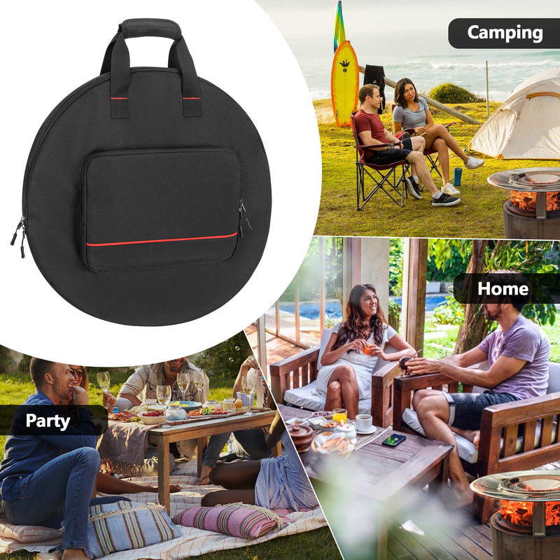 HODRANT Heat Deflector Carry Bag Compatible with Solo Stove Ranger 20" Small-Compatible with Ranger Deflector