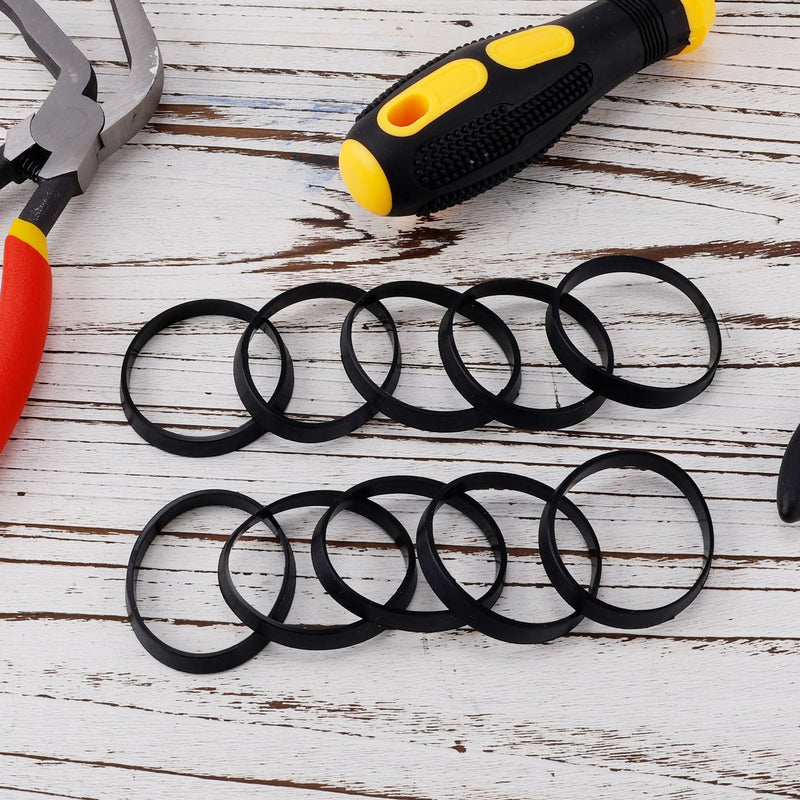 10pcs Cone Silicone Seal Ring, Waste Pipe Seal Ring Plumbing Washers Rubber Gasket for 1-1/2 Inch Pipe Shower Drain Kitchen Sink Tube Faucet