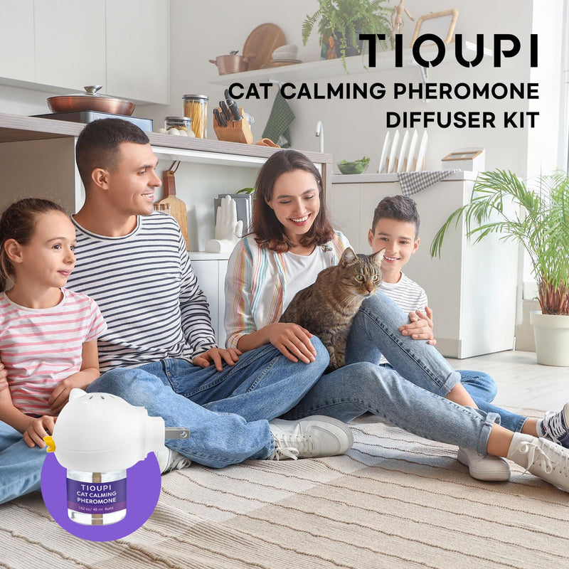 Cat Pheromones Calming Diffuser: Premium Cat Calming Diffuser - cat Calming pheromone Diffuser - cat pheromone Diffuser - cat Diffuser Calming - pheromone Diffuser to Calm Cats, 2 Pack - PawsPlanet Australia