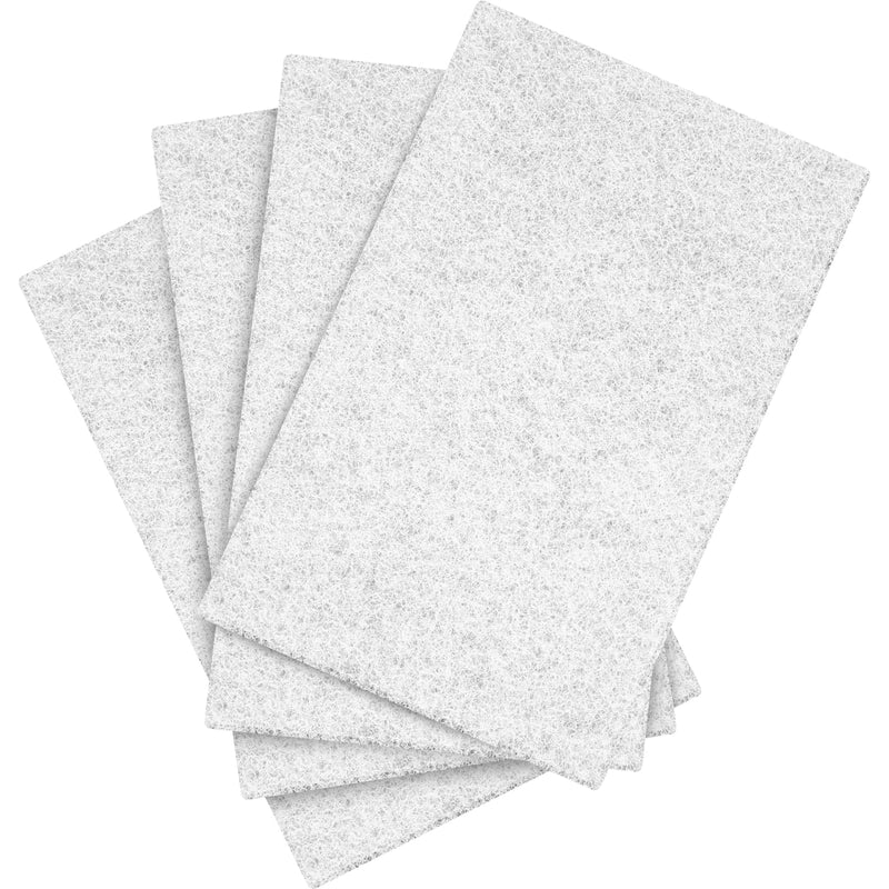 Silver Holographic Glitter Paint Additive [400g] with 4X Finishing Buffing Pads for Painting Glitter Walls - Add to Latex Paint, Interior or Exterior for Easy Glitter Sparkle Walls, Ceilings Silver Holographic