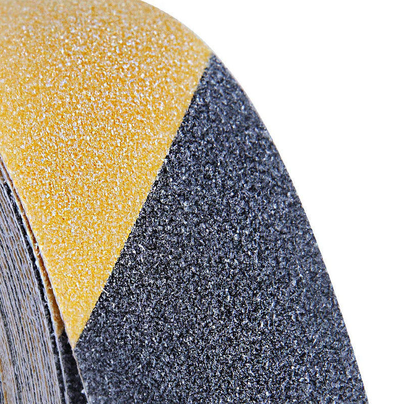 2 Inch X 32.8ft Non Slip Safety Grip Tape for Stairs Steps Non Skid Tread High Traction Friction/Strong Grip Abrasive Adhesive Hazard Caution Tape- Black/Yellow 2" Width X 32.8ft