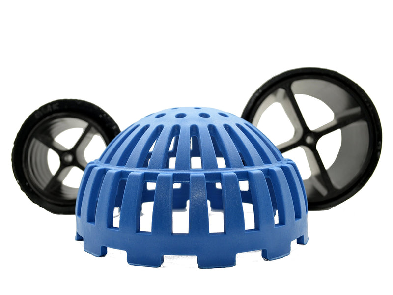 4 Inch PermaDrain Locking Dome Strainer Kit. Fits Zurn, Oatey, Wade, Josam, and Other Drain Brands