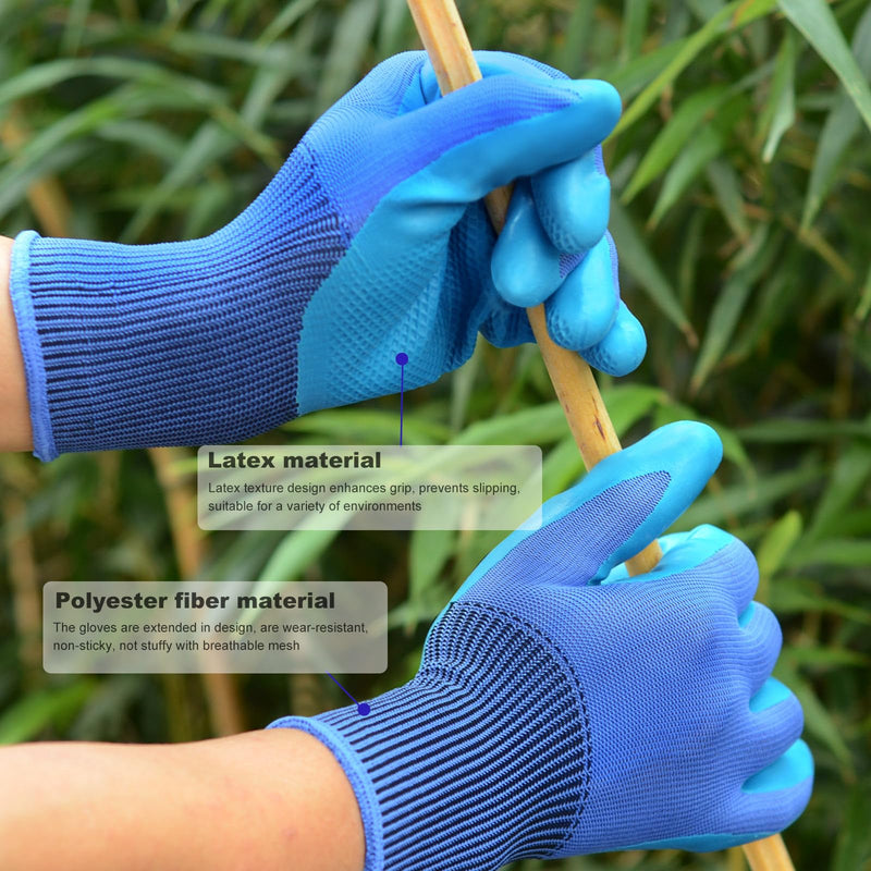 Kynup 3Pack Pruning Shears, Garden Shears, Pruning Shears for Gardening, Gardening Shears, Garden Scissors, Garden Clippers, Gardening Tools with Gloves, Stainless Steel, Soft Grip Handle