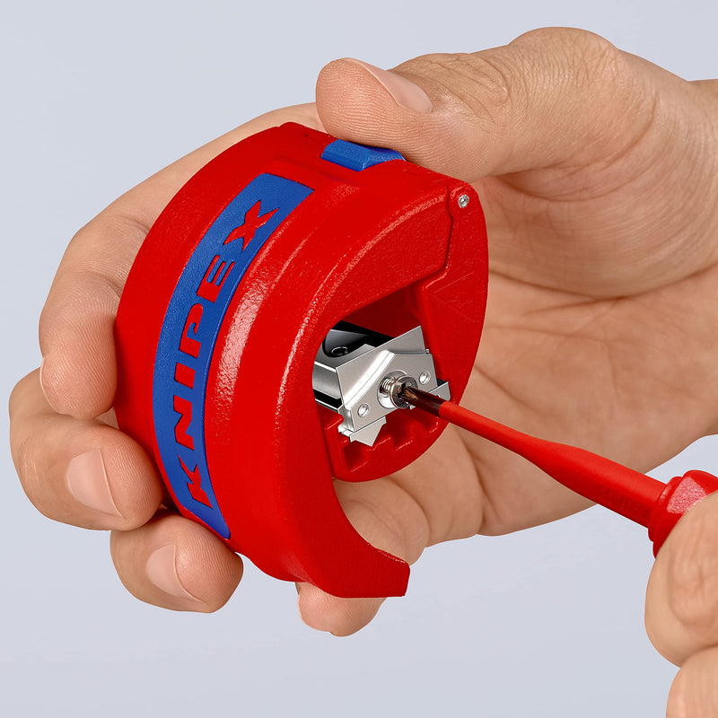 KNIPEX BiX Cutter for plastic pipes and sealing sleeves 20 – 50 mm 90 22 10 BK Single