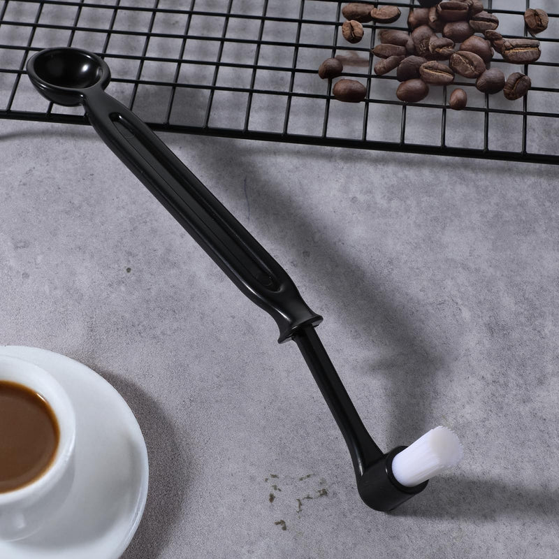 2 Pieces Espresso Machine Cleaning Brush Kit Espresso Cleaner Brushes Coffee Cleaning Brush with Spoon Head for Coffee Grinder and Espresso Cleanings Home Kitchen Accessories