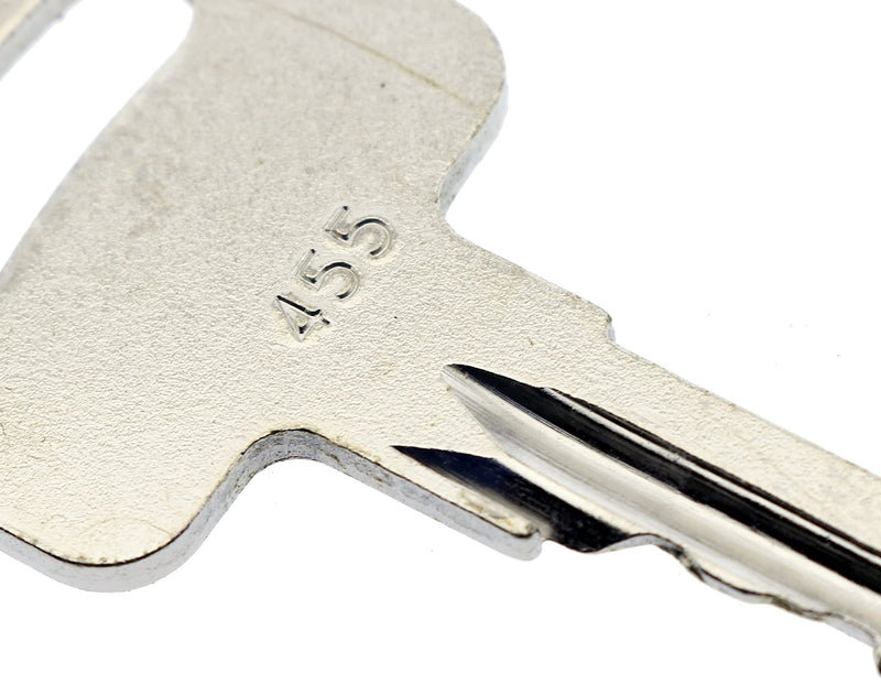 JEENDA (10) Ignition Keys 455 for Scissor Lift Boom Lifts Genie Skyjack Terex Snorkel Manlift Upright