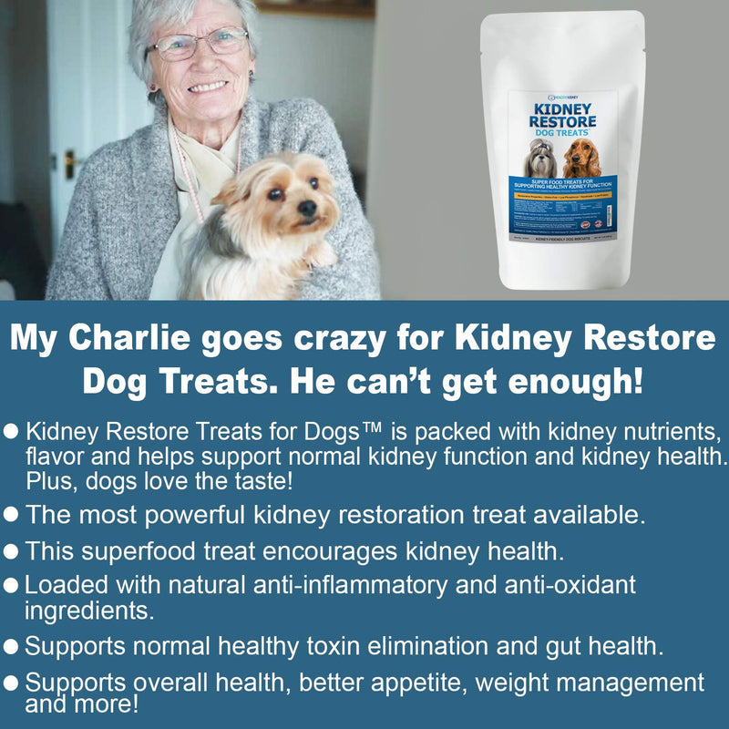 PhosFix Cats & Dogs & Kidney Restore Dog Treats Supplement Bundle for Canine Renal Pet Support Kidneys