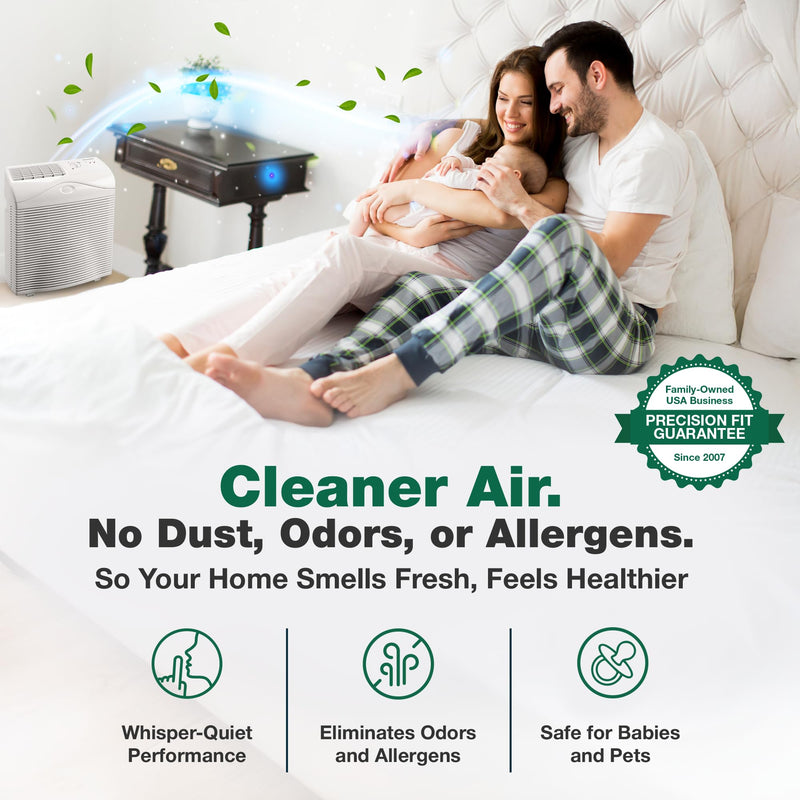 Purifier 2 Filters – Compatible with Hunter® Brand Filter Part # 30931 – Models 30201, 30212, 301213, 30240, 30241, 30251, 30378, 30379, 30380, 30381, 30382, 30383 – (2 Pack)