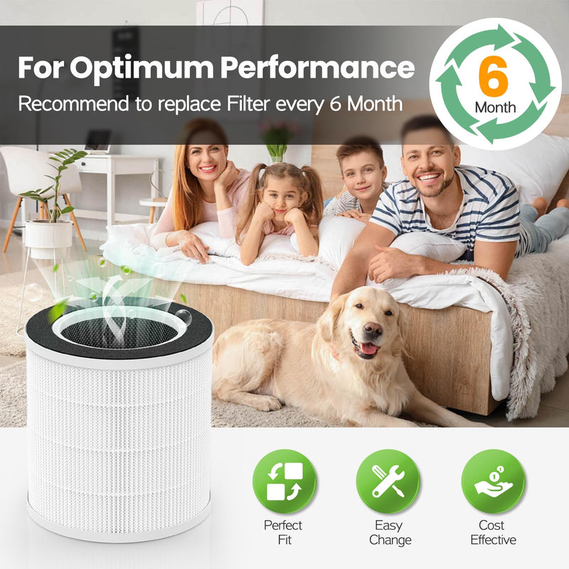 VK-6067B Filter Replacement Fit For HOKEKI VK-6067B, For Vremi Air Purifier