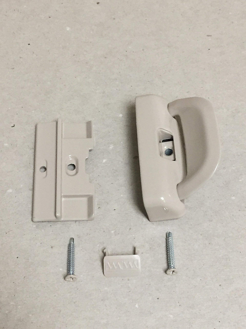 Positive Action Window Lock, for The Milgard Style Line, Tan, Milgard Window Replacement Parts, for Sliding, Single Hung, and Double Hung Windows, Window Locks & Latches