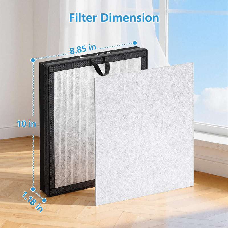 2 Pack Replacement Filter Compatible with AEOCKY Cybertron Air Purifier