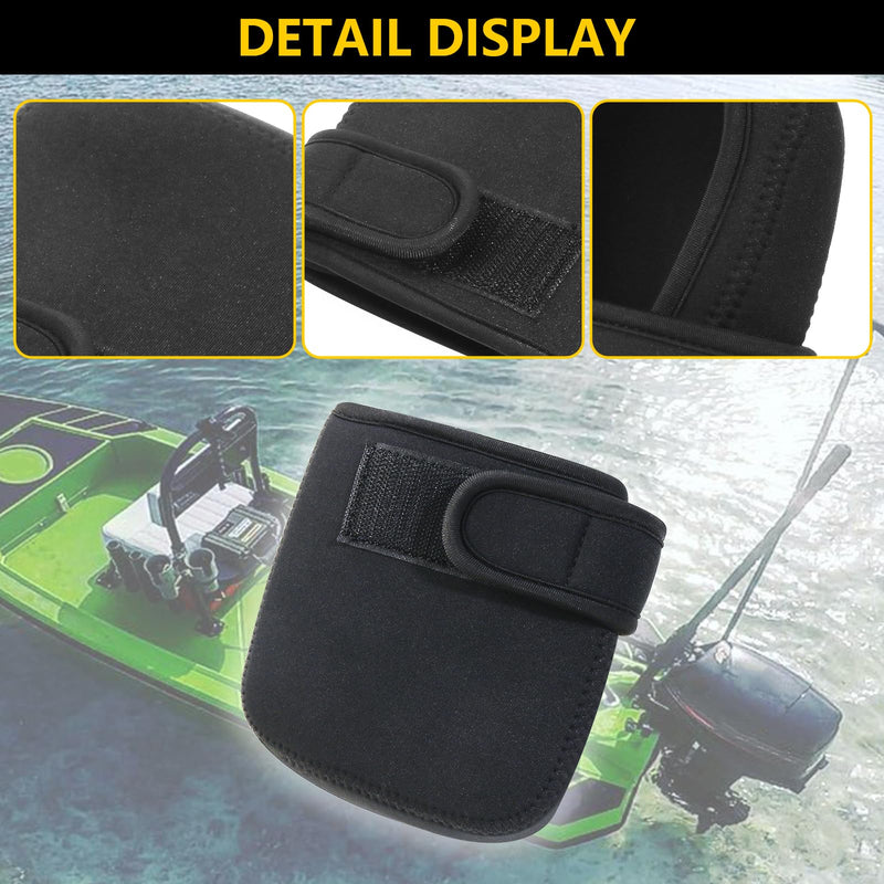Travel Transducer Cover for Humminbird Mega Live | Neoprene Portable Protective Cover for Boat, Shock-Absorbent & Water-Resistant Design for Mega Live Imaging Sonar Transducer