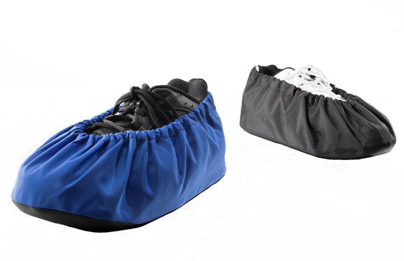 Reusable Washable Shoe & Boot Covers, Made in USA, NonSkid & Lab Tested, 4 Sizes Small Royal Blue
