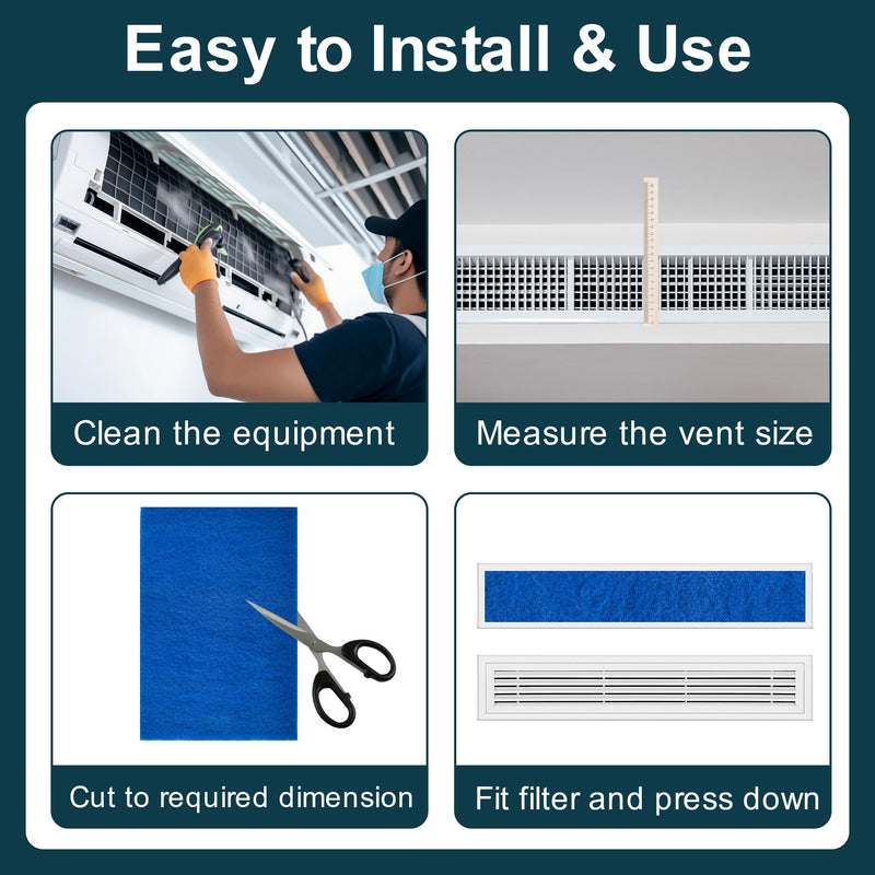 20x30x1 Washable Reusable Filter Fits Furnace and Air Conditioner