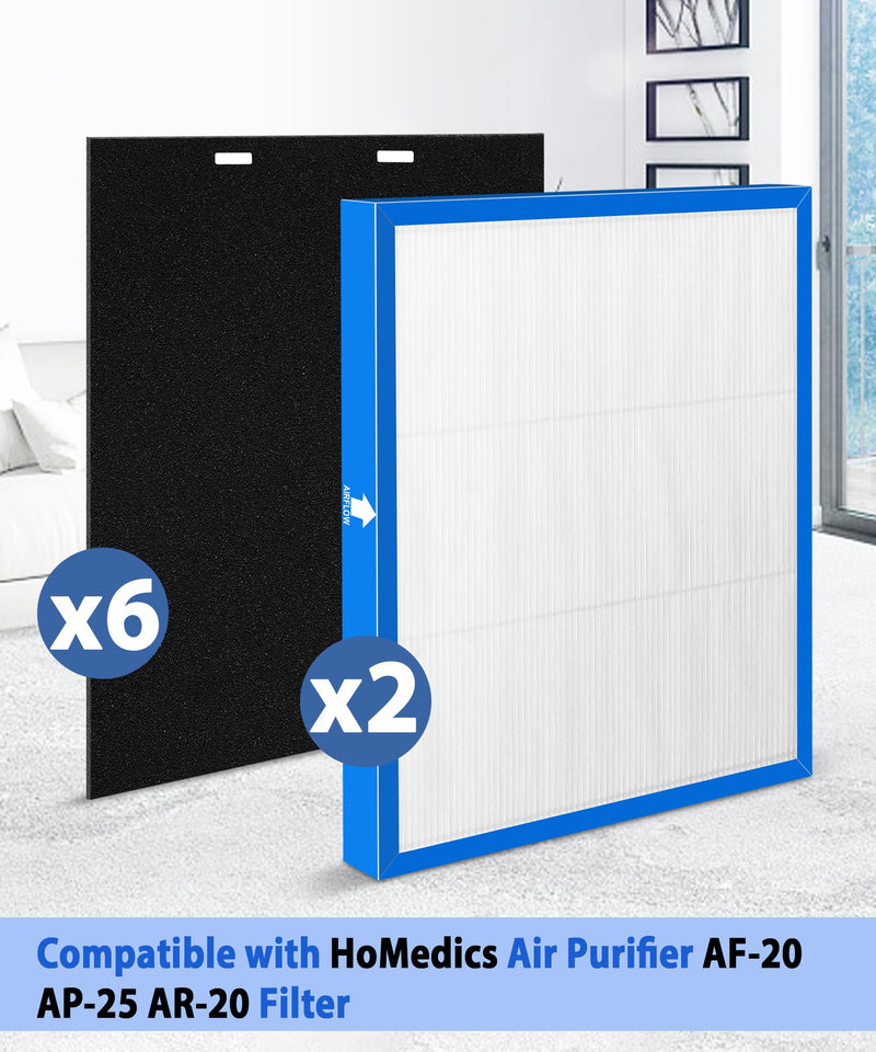 AF-20 Filter Replacement for HoMedics Air Purifier