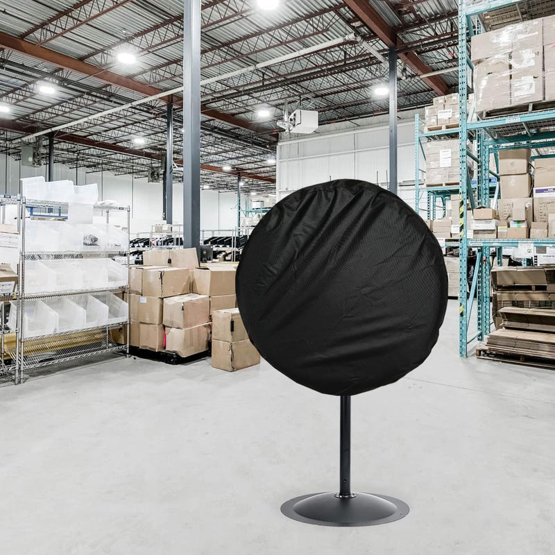 Wall Mount Fan Cover,Suitable for 18-20 Inch Industrial Fan and Pedestal Fan,Waterproof Dust Proof Anti-UV Outdoor Fan Covers,Black For 18-20" Fan