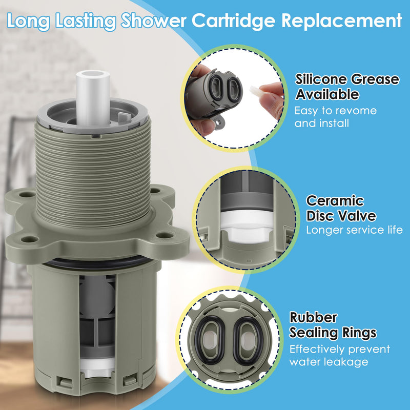 2PACK Shower Cartridge Compatible with Pfister 9740420 Cartridge 2