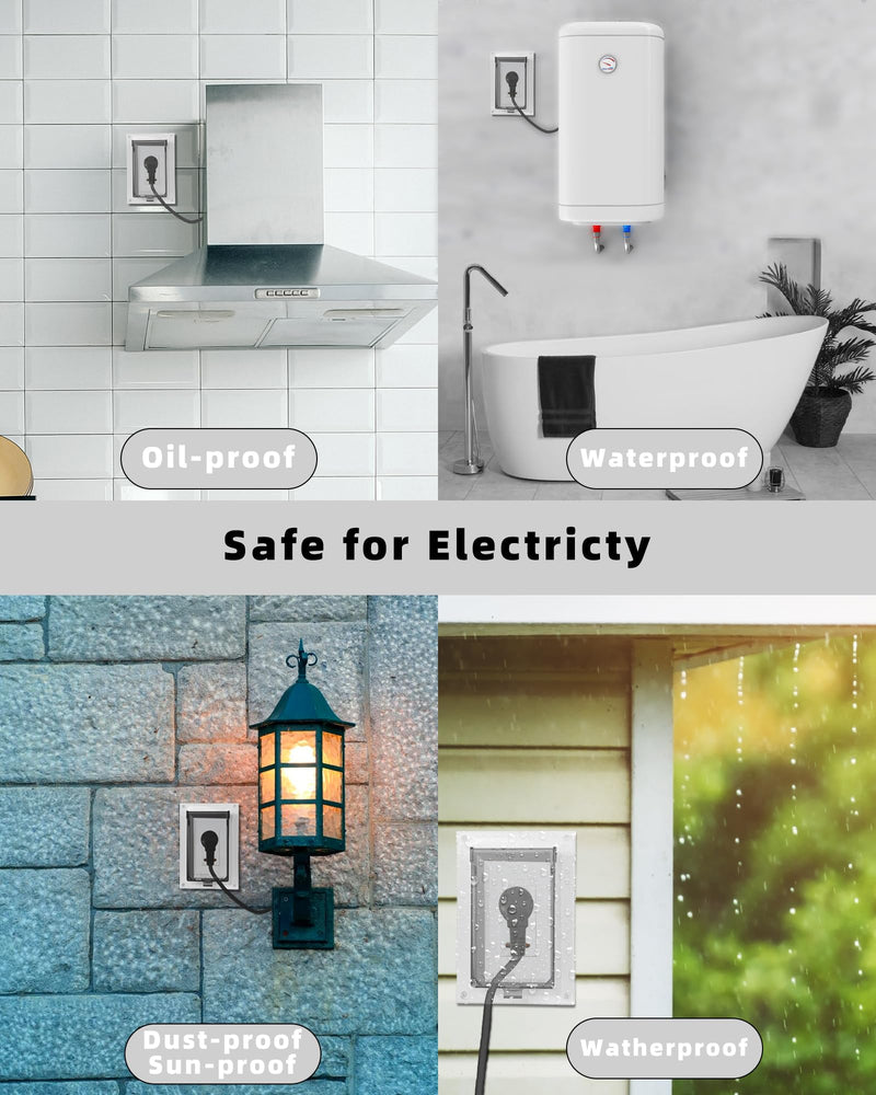 Electrical Box Replacement Cover, DBVC-1 Extra Duty Replacement for All-Weather Use, Type 3r Enclosure Cover for Wet Locations Can be adapted to DBVR1C/DBVS1C/60VC, Improve Electricity Safety (3) 3