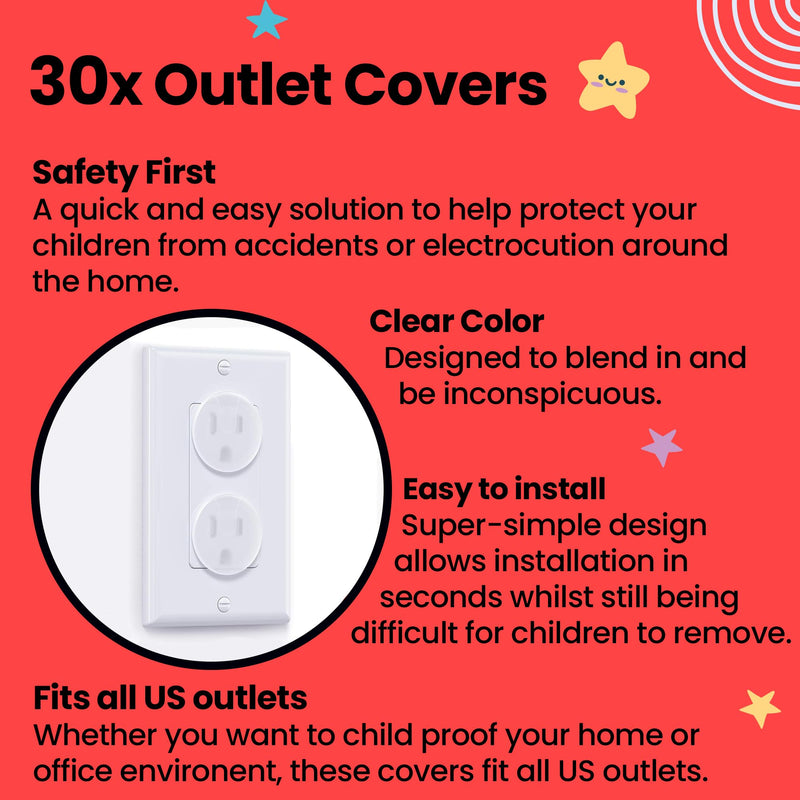 Booboo (60 Pack) Child Safety Baby Proofing Kit | x10 Cabinet Drawer Locks, x20 Corner Guards, x30 Outlet Covers | Baby Proof Your Home & Kitchen with No Trapped Fingers | No Tools Needed x60