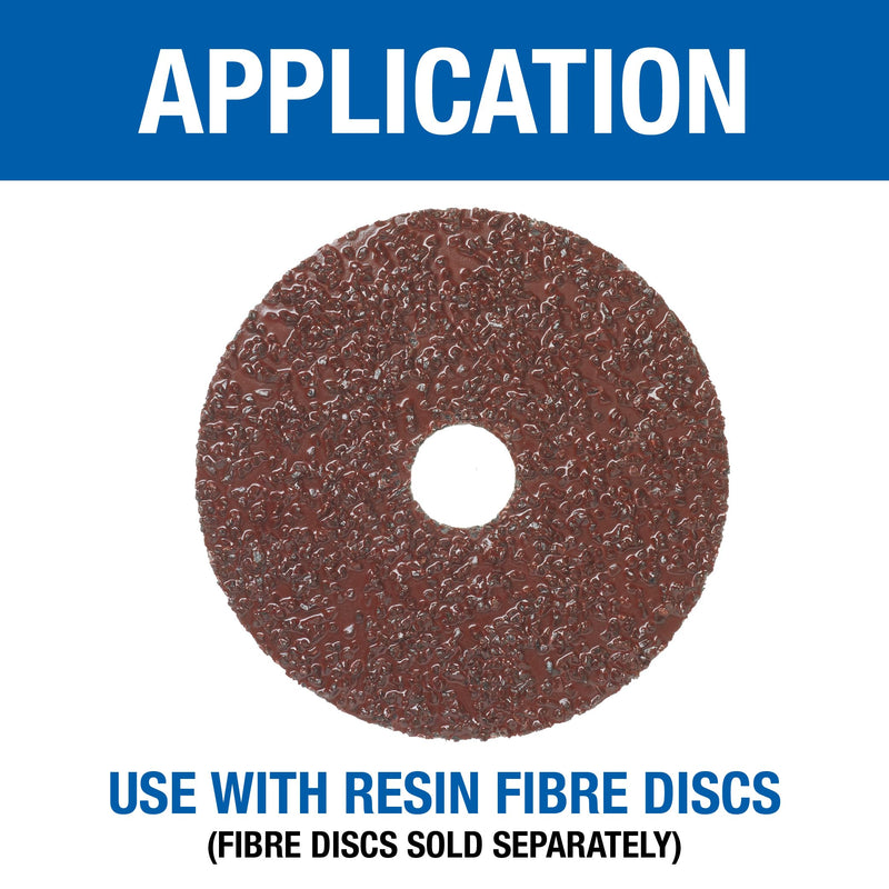 Mercer Industries 325045-4-1/2" x 5/8"-11 Standard Backing Pad for Fibre Discs 4-1/2" x 5/8"-11