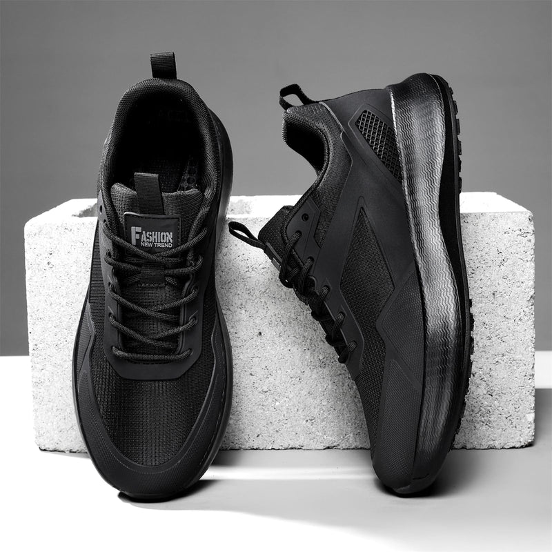Moodeng Men's Non Slip Kitchen Work Shoes Lightweight Waterproof Food Service Sneakers Oil Resistant Chef Shoe for Restaurant 11 Black