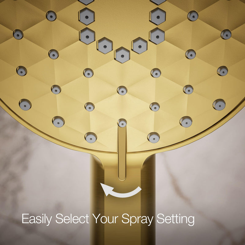 Kohler 72415-G-2MB Awaken® G110 Three-function handshower, 1.75 gpm, Vibrant Brushed Moderne Brass