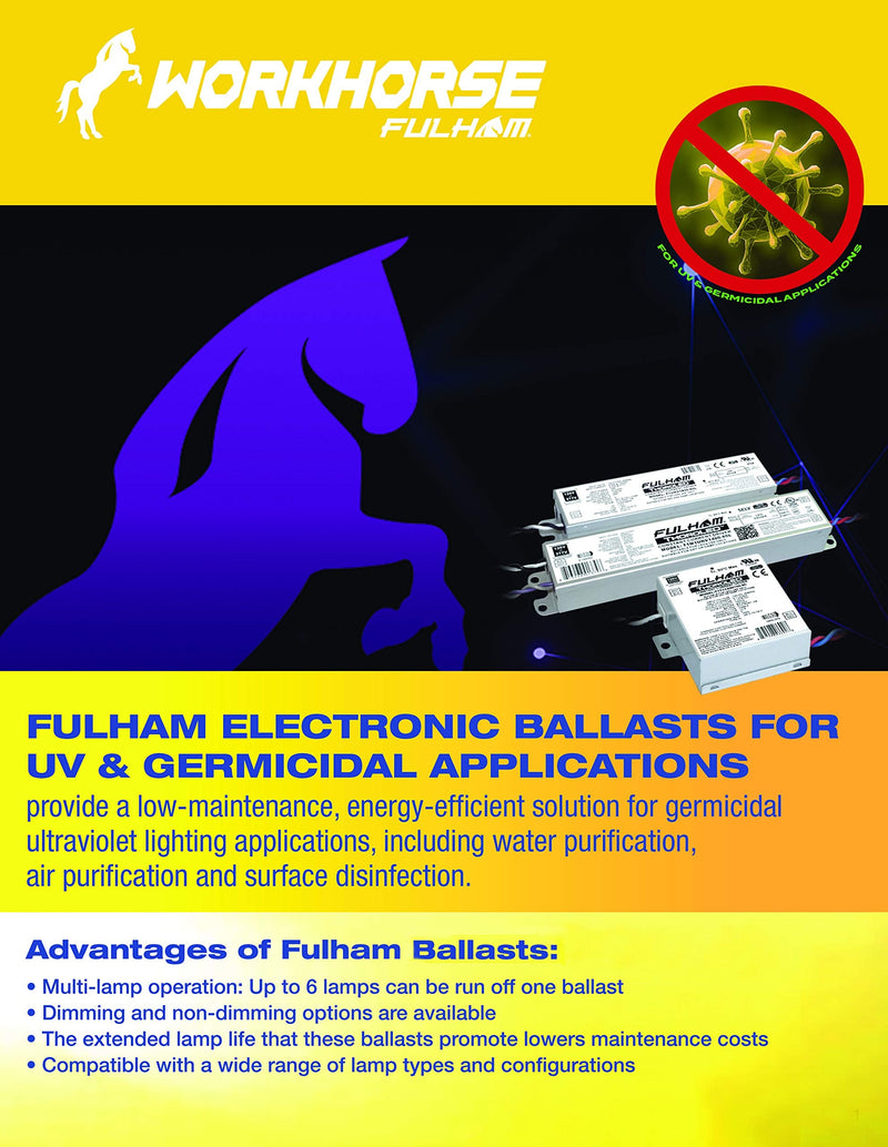 Fulham WH1-120-L WorkHorse Adaptable Ballast - 120V