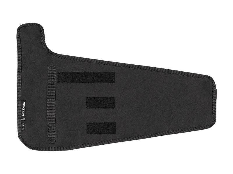 TEKTON 11-Tool Angle Head Wrench Pouch (Black, 3/8-1 in.) | OTP21105 11-Tool (inch)