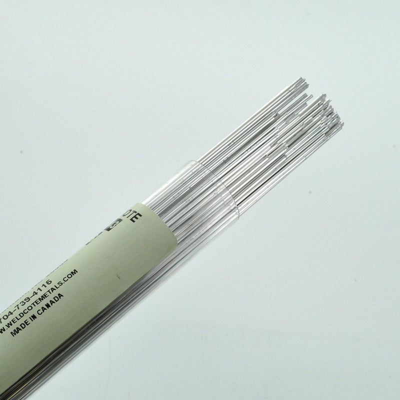 Weldcote Metals Aluminum 4043 1/8" X 36" TIG Welding Rod 1 lb.