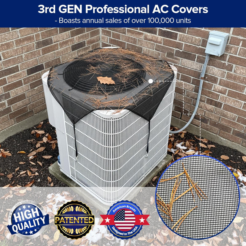 AC Cover for Outside Unit, All-Season Mesh Air Conditioner Cover 36*36 inches