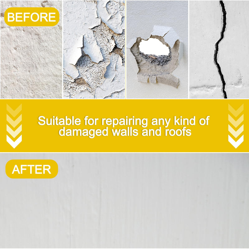 4 Pcs 12x12 Inch Drywall Repair Kit Self Adhesive Mesh Drywall Repair Patch Set with Sanding Pads and Scraper Heavy Duty Metal Aluminum Dry Hole Patch Tools for Large Hole Wall Ceiling Tool 12 x12" 4