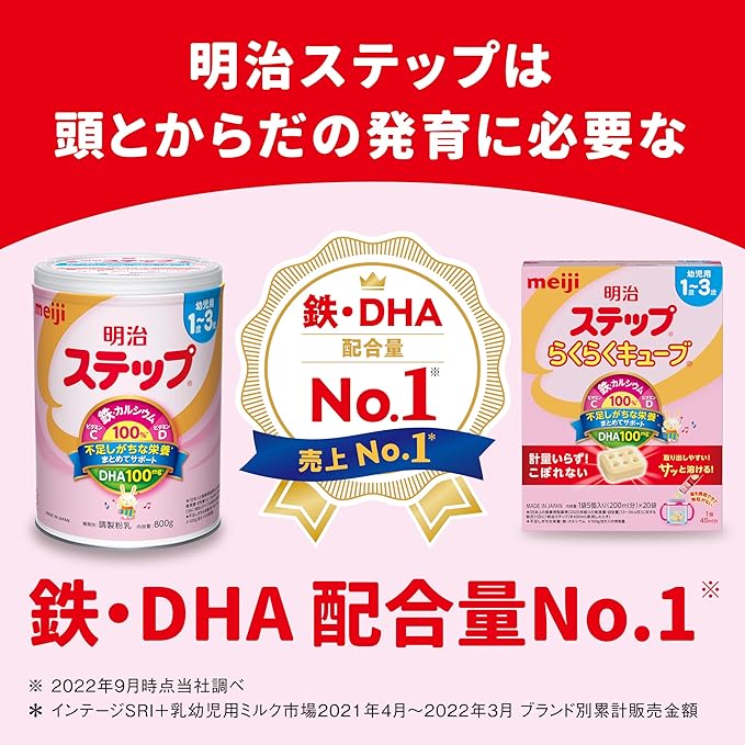 Meiji Step Easy Cube 1680g (28g x 60 bags) [Follow-up milk for ages 1 to 3] - NewNest Australia