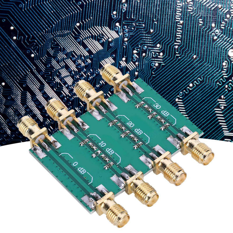 DC-4.0GHz RF Fixed Attenuator SMA Double Female Head Radio Frequency Fixed Attenuator Module Board Elecrtonic Components