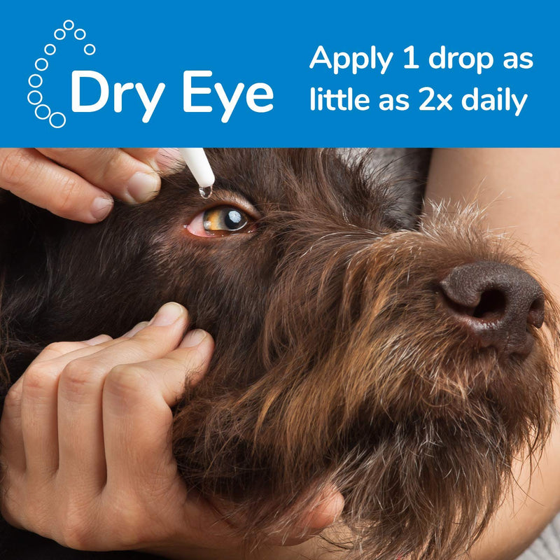 Eye Lube for Dogs and Cats, Ocunovis BioHAnce Gel Eye Drops Artificial Tears for Dog Dry Eye and Cat Dry Eye - PawsPlanet Australia