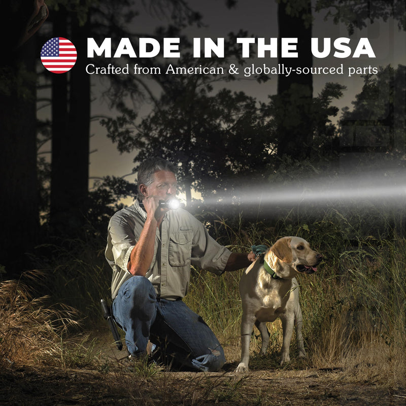 MagLite ML50L 3-Cell C LED Flashlight, Adjustable Beam, High & Low Modes, Water-Resistant - Black