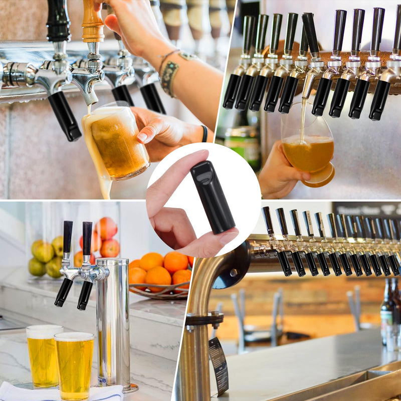 Beer Tap Cover Draft Beer Faucet Cap, 10 Pieces Beer Tap Plug Keg Tap Kit Rubber Tap Soother Sanitary Covers Beer Nipple For Most Standard American Draft Beer Faucet, Kegerator Accessories