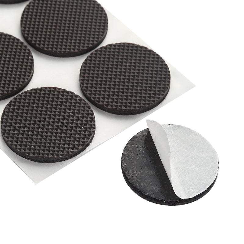 Non Slip Furniture Pads - Round, Square, Rectangle, Furnigear Premium 129 Pieces Furniture Grippers Chair Leg Pads Self Adhesive Rubber Chair Feet- Anti Scratches Furniture Pads for Hardwood Floors Mix 129pcs-Round, Square, Rectangle