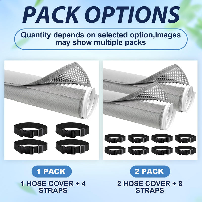 NNG Portable Air Conditioner Hose Cover Wrap, 3-Layer Insulated Sleeve 1
