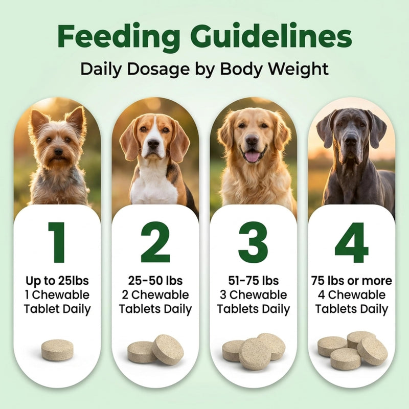 YeastGuard – Dog Yeast Infection Treatment & Probiotics (60 Chews) | Itchy Skin, Ear, Paw & Allergy Relief | 2B CFU + Caprylic Acid | Vet-Approved, Made in USA