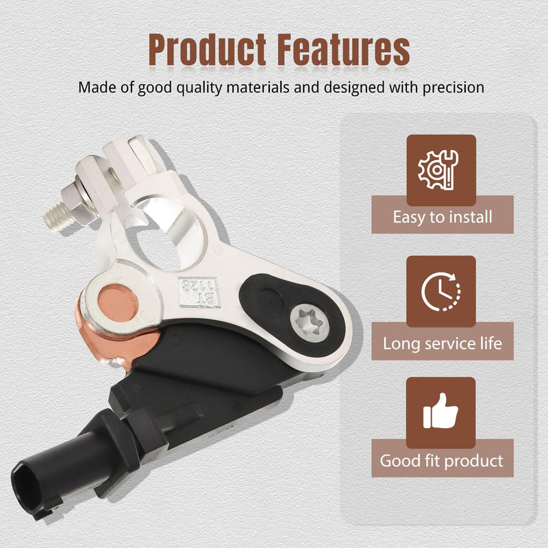 4692269AI Battery Current Sensor Fit for 2011-2016 Chrysler 200 300/2011-2016 Jeep Wrangler Cherokee/2013-2017 Dodge Ram 1500 2500 3500 Charger Journey Challenger Viper/2013-2019 Fiat 500# 4692269AG 4692269AI, 4692269AG