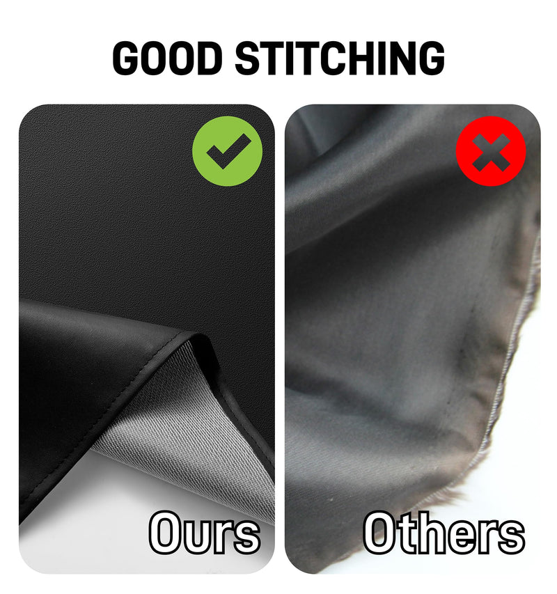 Waterproof Apron with Comfortable Adjustable Bib Rubber Vinyl Dishwasher Heavy Duty Apron for Men Women Dishwashing Black - NewNest Australia