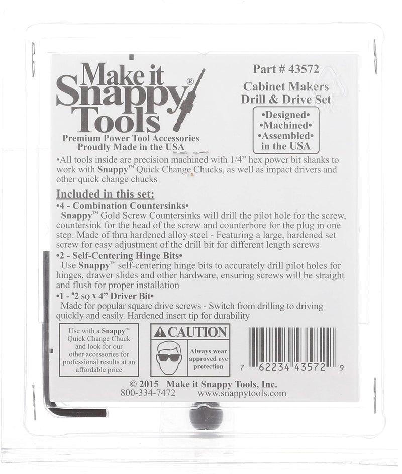 7 Piece Cabinet Maker's Set