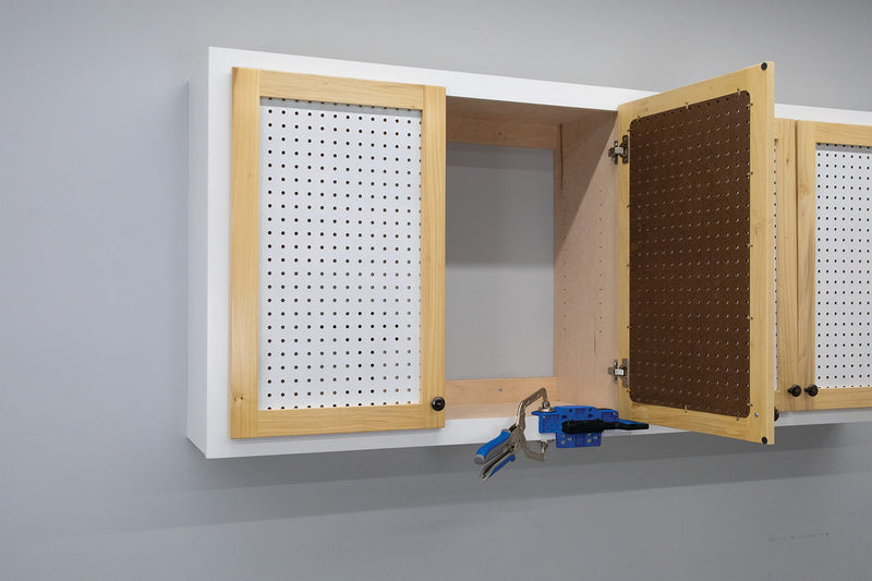 Kreg KHI-CDIJ Cabinet Door Mounting Jig - for Frameless or Face-Frame Cabinet Doors - Easily Adjustable - for Attaching Hinges - Holiday Home Improvement Gifts for Him