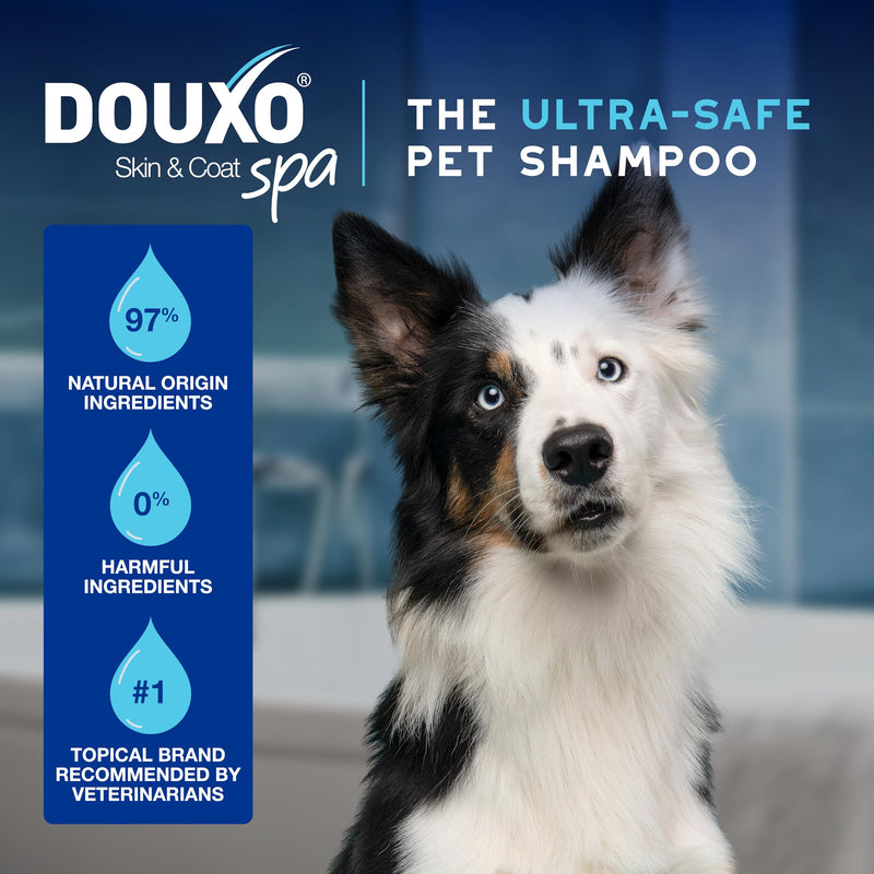 DOUXO SPA Dog & Cat Ear Cleaner, 4.1 fl oz, Safely Cleans and Dewaxes the Ear, Skin-Friendly Formula